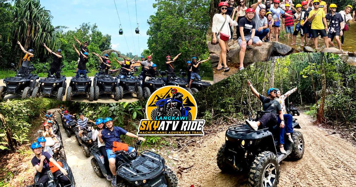 ＊Langkawiページ＊ Sky Atv Ride At Mountain Manchinchang, Langkawi Skycab